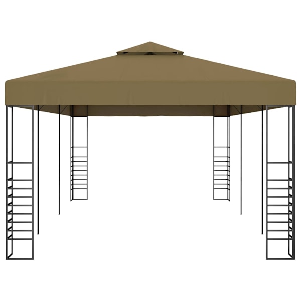 vidaXL Paviljong 6x3x2,7 m taupe 180 g/m² Taupe