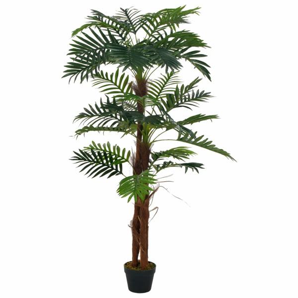 vidaXL Konstväxt Palm med kruka 165 cm grön Grön 0900 | Grön | 5400 | Fyndiq