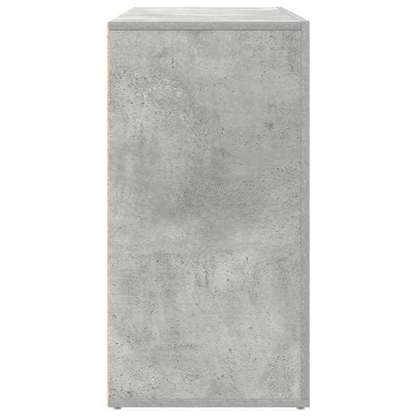 vidaXL Sideboard Betonggrå 120 x 36 x 69 cm Konstruerat trä Grå