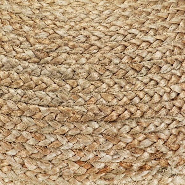 vidaXL Handgjord sittpuff grå 40x45 cm jute grå