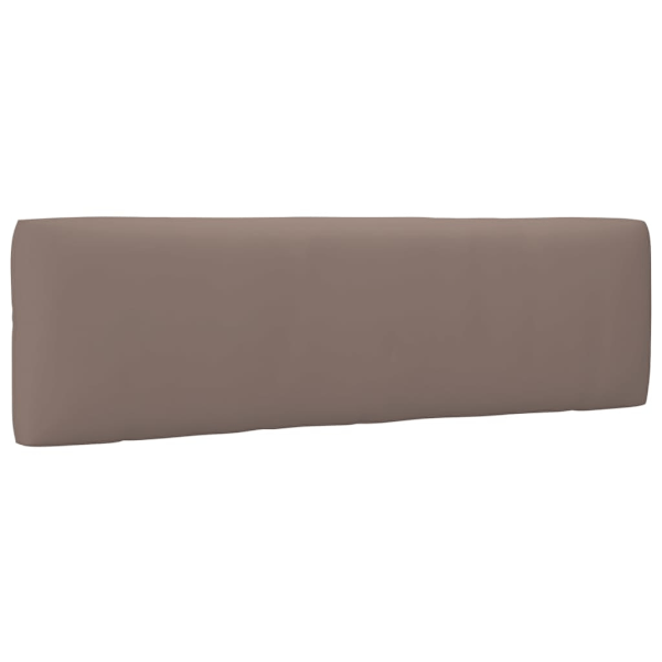 vidaXL Mittensektion till pallsoffa vit impregnerad furu Vit