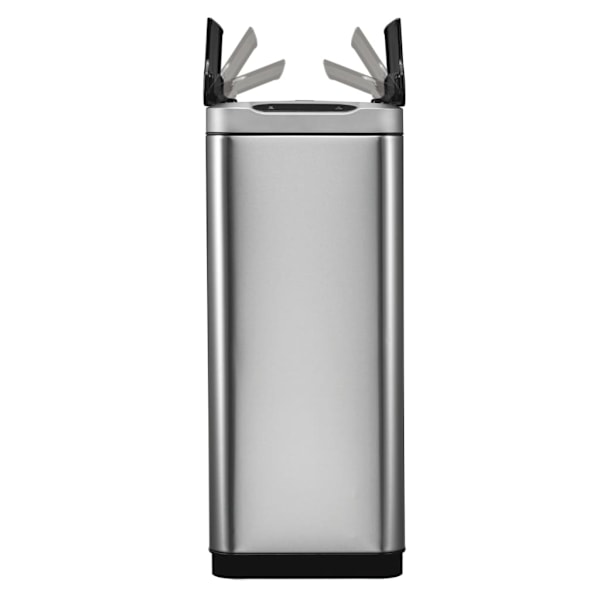 EKO Soptunna Phantom med sensor 2x20 L matt silver Silver