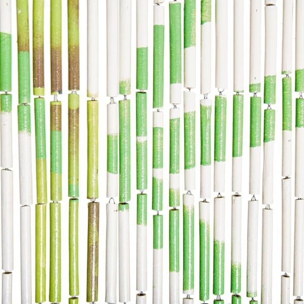 vidaXL Dörrdraperi i bambu 90x200 cm multifärg