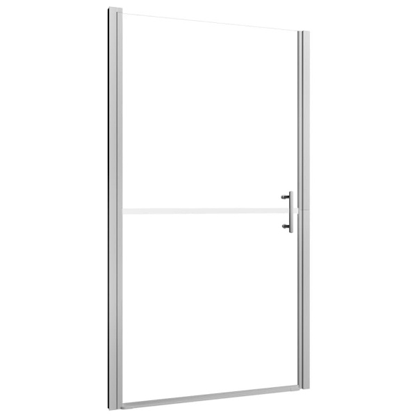 vidaXL Duschdörr härdat glas frostat 100x178 cm