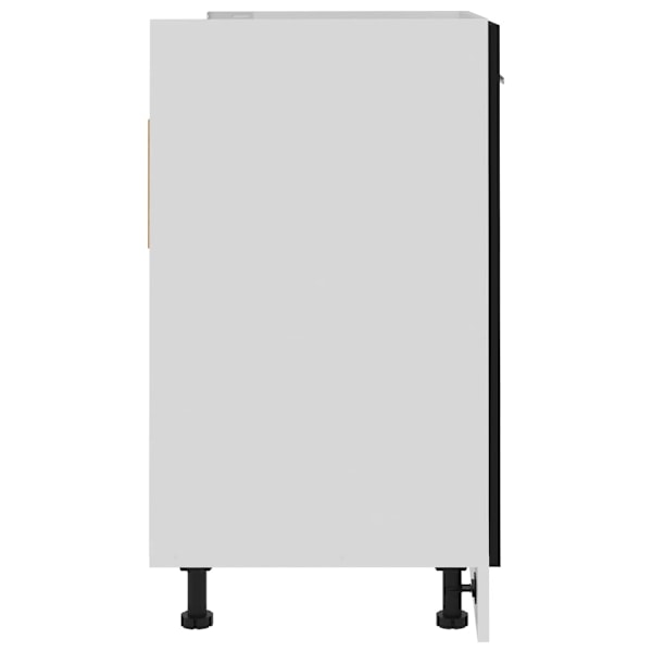 vidaXL Underskåp för diskho “Lyon” svart 80x46x81,5 cm konstruerat trä Svart