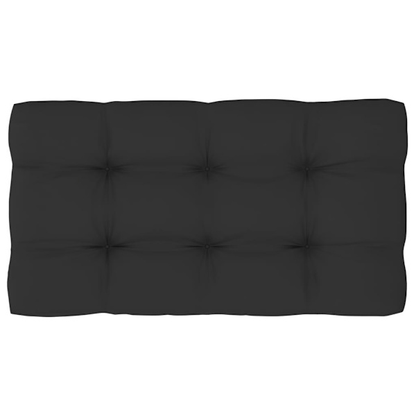 vidaXL Palldynor 3 st svart tyg Svart