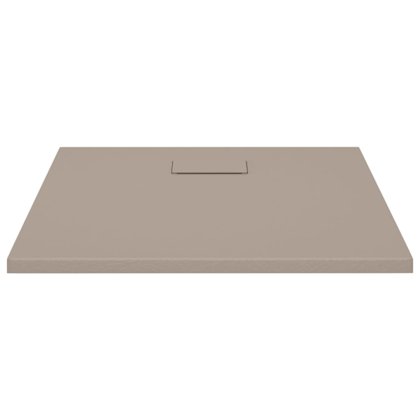 vidaXL Duschkar SMC brun 80x80 cm Brun