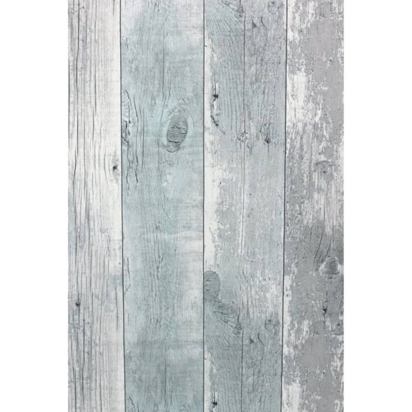 Noordwand Tapet Topchic Wooden Planks grå och blå grå