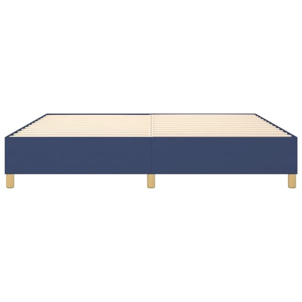 vidaXL Ramsäng blå 200x200 cm tyg Blå