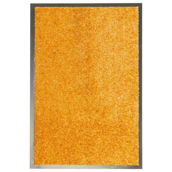 vidaXL Dörrmatta tvättbar orange 40x60 cm Orange
