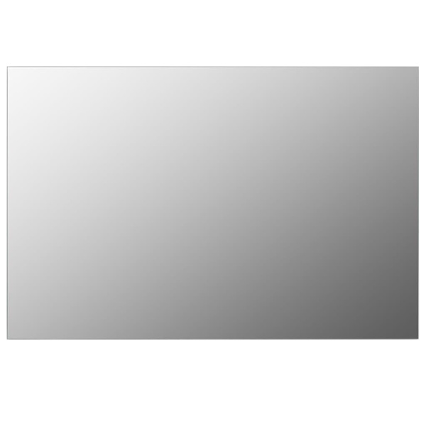 vidaXL Väggspegel rektangulär 60x40 cm glas Silver