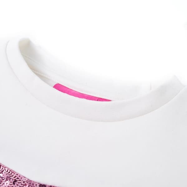 vidaXL Tröja för barn hallonrosa 92 Rosa
