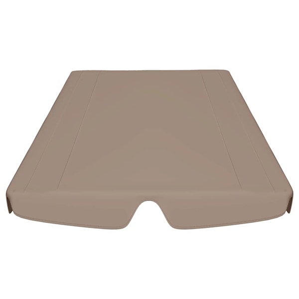 vidaXL Reservtak för hammock taupe 150/130x105/70 cm Taupe