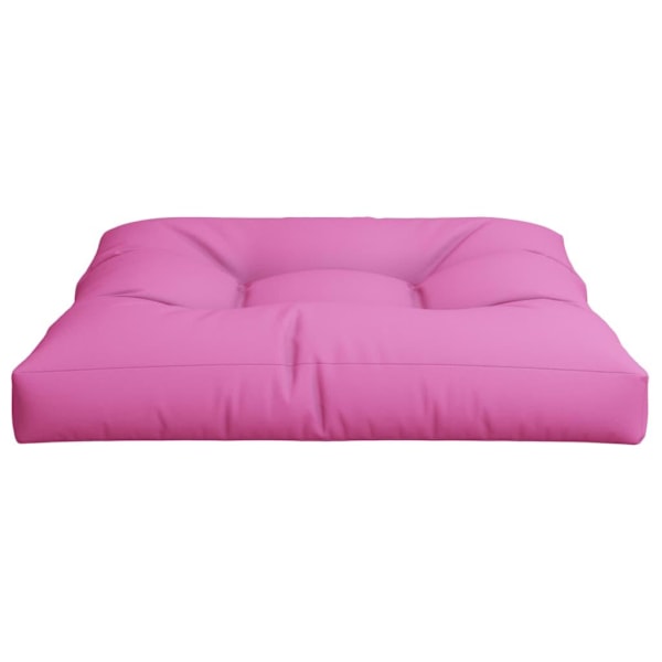 vidaXL Palldyna rosa 80x80x12 cm tyg Rosa