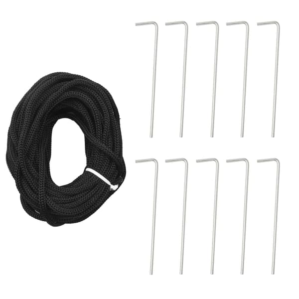 vidaXL LED julgran med spikar 570 LED varmvit 300 cm Vit