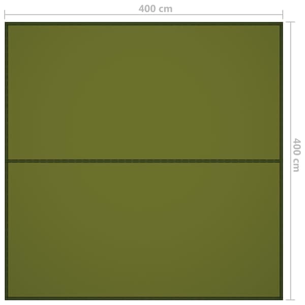 vidaXL Tarp 4x4 m grön Grön