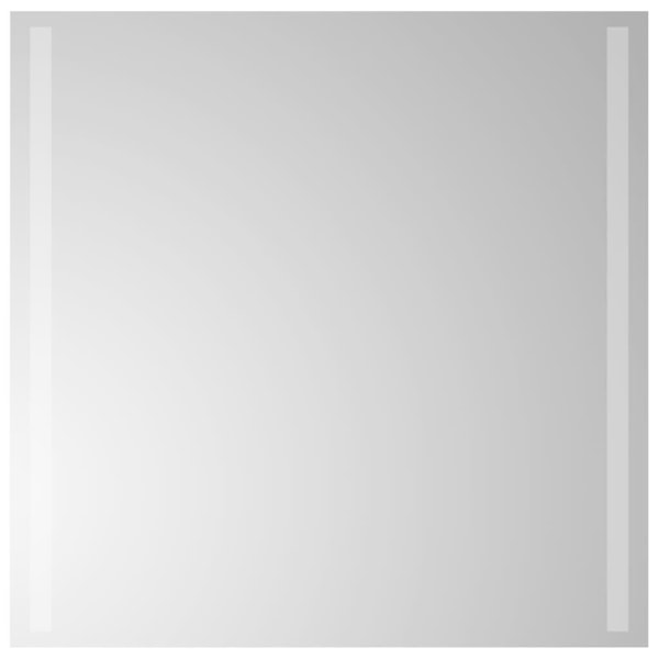 vidaXL Badrumsspegel LED 60x60 cm Transparent