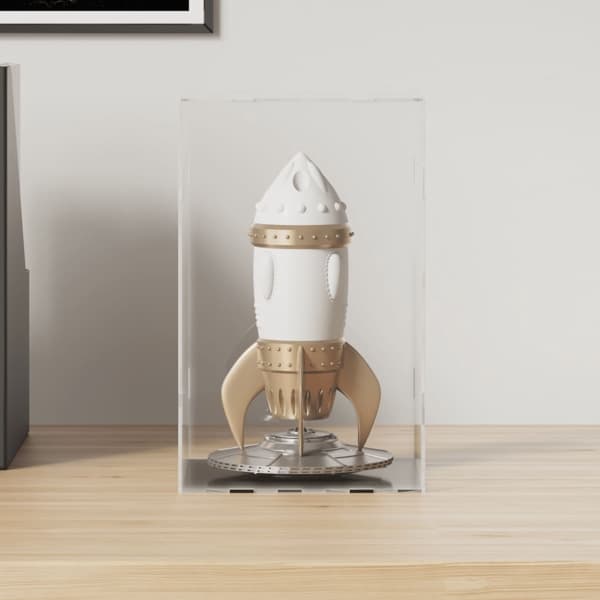 vidaXL Displaylåda Transparent 14x14x22 cm Akryl Transparent