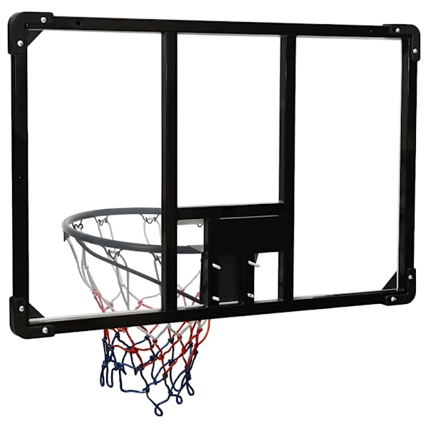 vidaXL Basketkorg transparent 90x60x2,5 cm polykarbonat Transparent