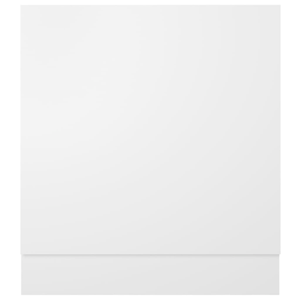 vidaXL Front för diskmaskin “Lyon” vit 59,5x3x67 cm konstruerat trä Vit