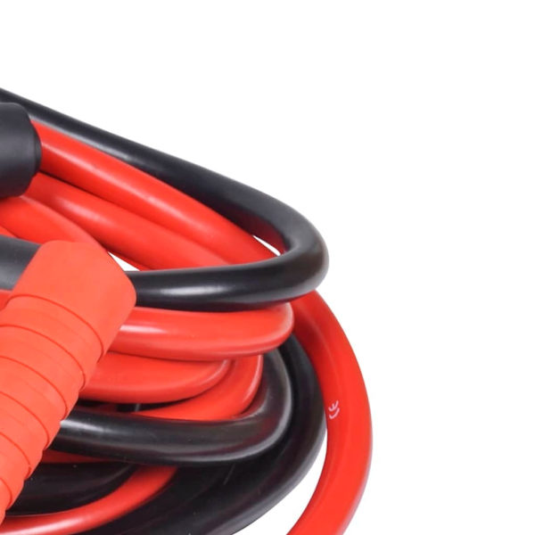 vidaXL 2 st Bil Booster Startkabel 1000 A Svart