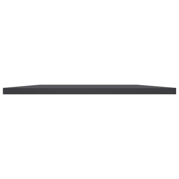 vidaXL Hyllplan 8 st grå 80x40x1,5 cm konstruerat trä grå
