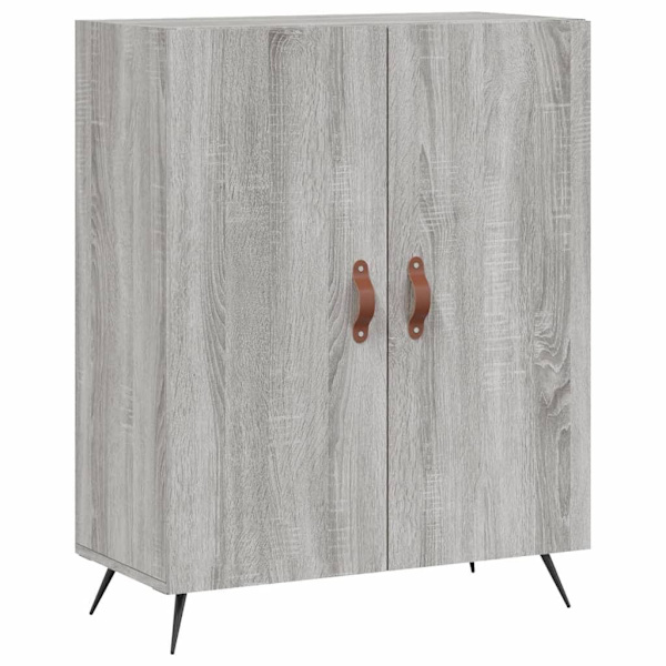 vidaXL Högskåp Grå Sonoma 69,5x34x180 cm konstruerat trä Grå
