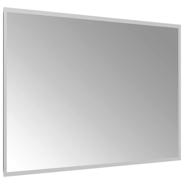 vidaXL Badrumsspegel LED 90x60 cm Transparent