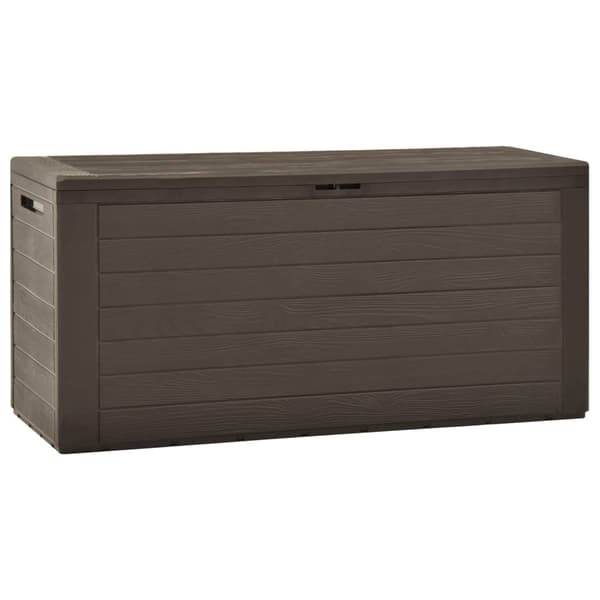 vidaXL Dynbox brun 116x44x55 cm Brun