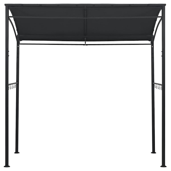 vidaXL Grilltält 215x150x220 cm antracit stål Antracit