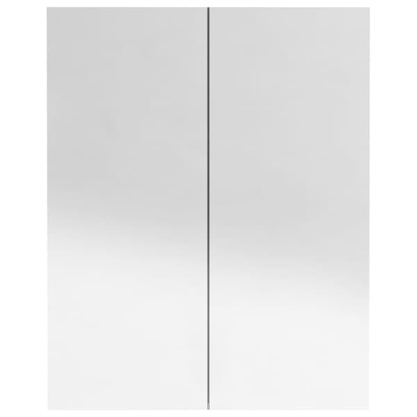vidaXL Spegelskåp för badrum grå 60x15x75 cm MDF grå