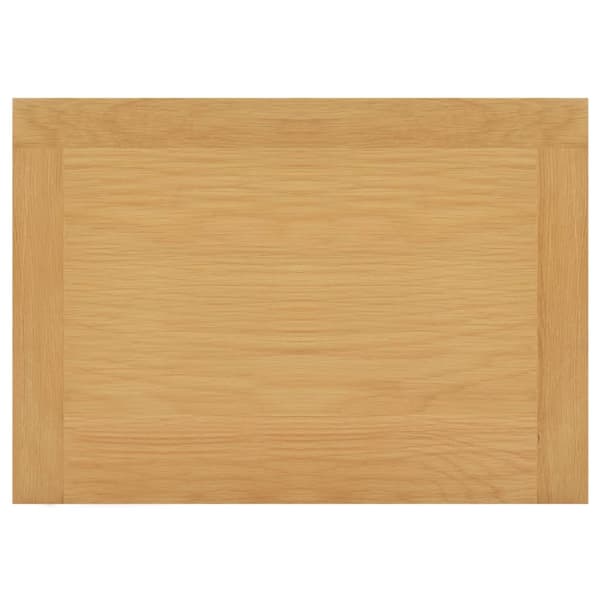 vidaXL Skåp 45x32x85 cm massiv ek Brun