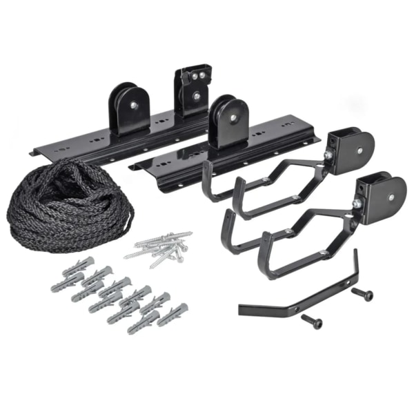 HI Cykellift metall svart Svart