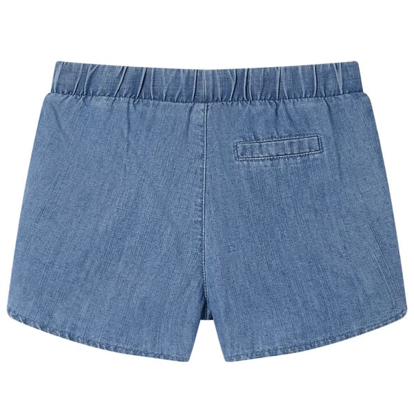 vidaXL Barnshorts denimblå 140 Blå