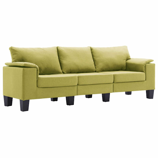 vidaXL Soffa Grön tyg Grön