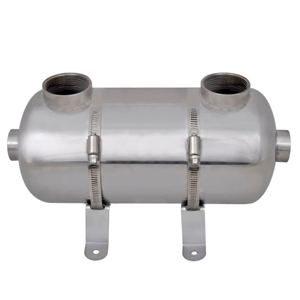vidaXL Poolvärmeväxlare 355 x 134 mm 40 kW