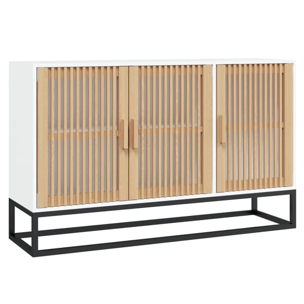 vidaXL Förvaringsskåp vit 105x30x65 cm konstruerat trä Vit