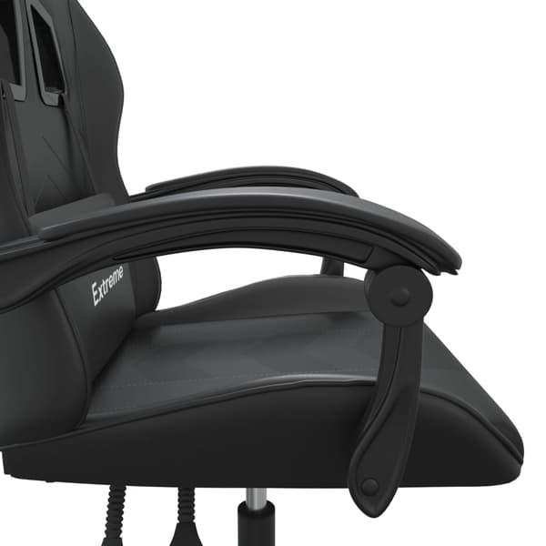 vidaXL Gamingstol svart konstläder art