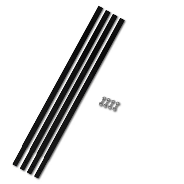 vidaXL Jordborr 180 mm Stål inkl. förlängningsrör 5 meter