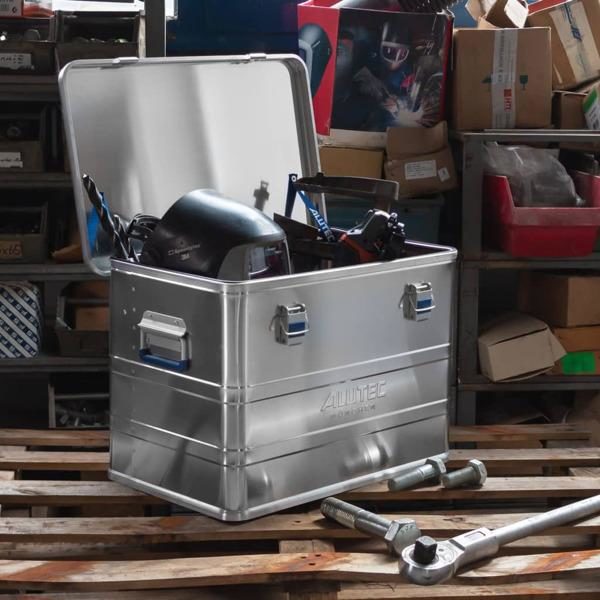 ALUTEC Förvaringslåda aluminium COMFORT 6 L Silver