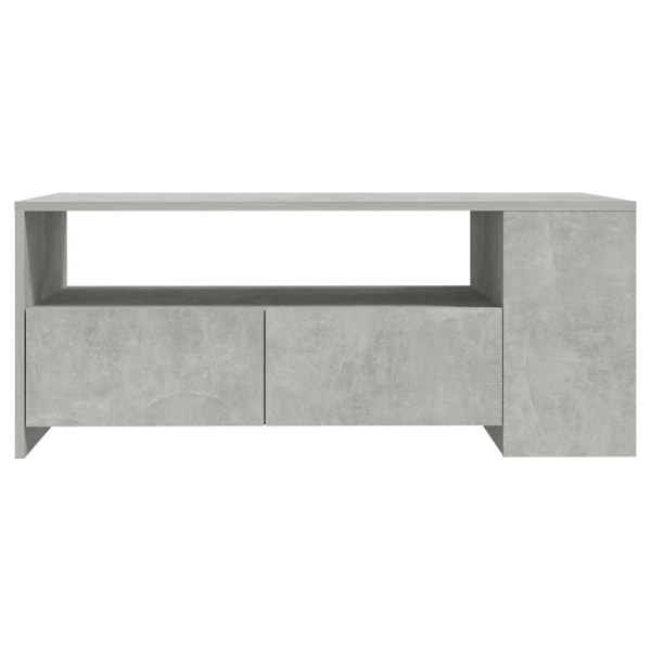 vidaXL Soffbord betonggrå 102x55x42 cm konstruerat trä grå