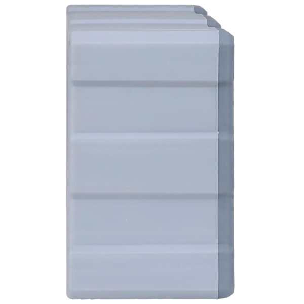 vidaXL Sortimentskåp med 22 lådor 49x16x25,5 cm grå