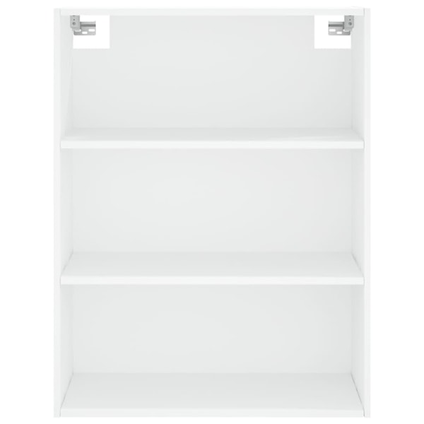 vidaXL Högskåp vit 69,5x34x180 cm konstruerat trä Vit