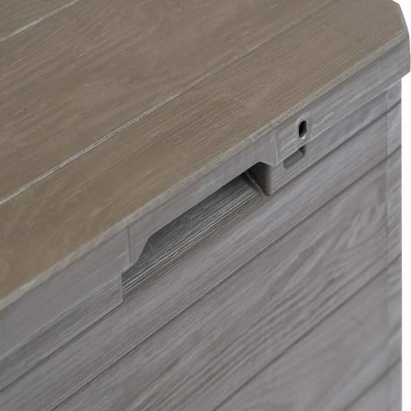 vidaXL Dynbox 90 L brun Brun