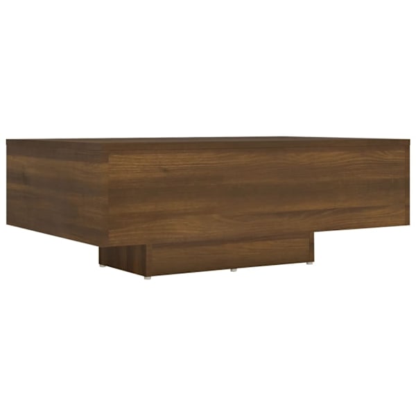 vidaXL Soffbord brun ek 85x55x31 cm konstruerat trä Brun