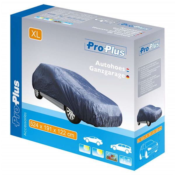 ProPlus Bilöverdrag XL för bilar upp till 524 cm i längd Blå