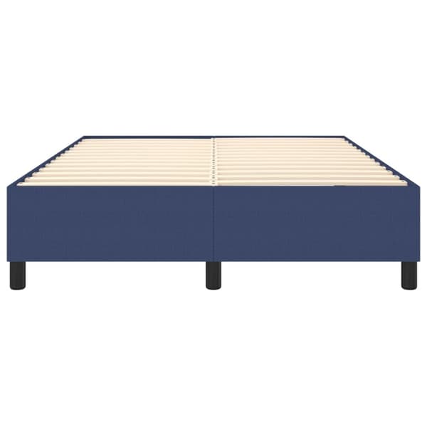 vidaXL Ramsäng blå 140x200 cm tyg Blå