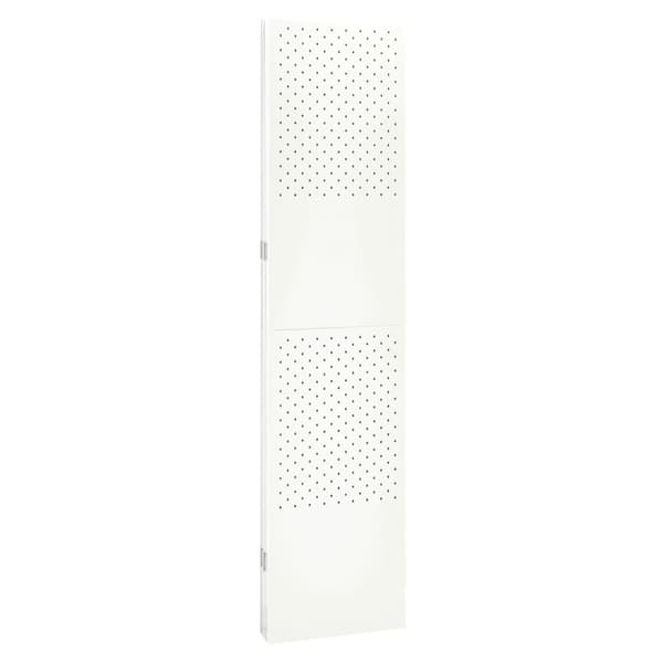 vidaXL Rumsavdelare 4 paneler vit 160x180 cm stål Vit