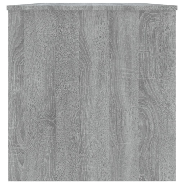 vidaXL Soffbord grå sonoma 102x50x52,5 cm konstruerat trä Grå