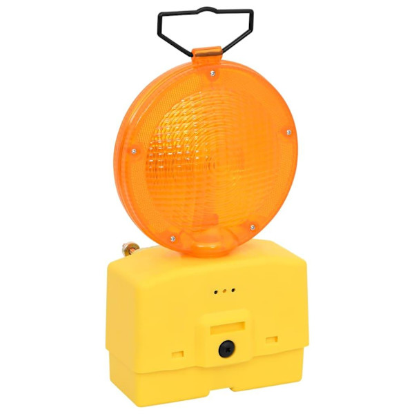 vidaXL Bygglampor 4 st med batterier 18x8x37 cm